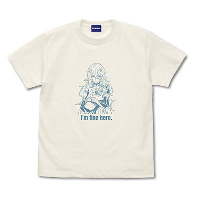 新世紀福音戰士 (加大)「綾波麗」長髮 Ver. 香草白 T-Shirt EVANGELION Rei Ayanami T-Shirt Long Hair Ver. / VANILLA WHITE-XL【Neon Genesis Evangelion】