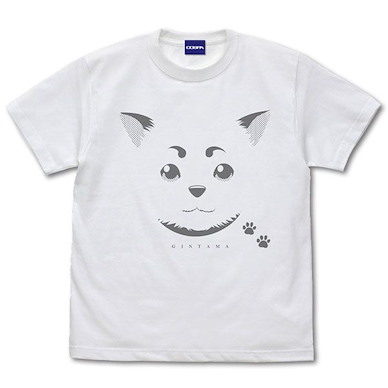 銀魂 (加大)「定春」Ver.2.0 白色 T-Shirt Sadaharu Face T-Shirt Ver.2.0/ WHITE-XL【Gin Tama】