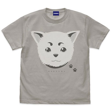 銀魂 (細碼)「定春」Ver.2.0 淺灰 T-Shirt Sadaharu Face T-Shirt Ver.2.0/ LIGHT GRAY-S【Gin Tama】