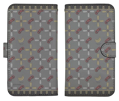 銀魂 「真選組」總柄 158mm 筆記本型手機套 (iPhone6plus/7plus/8plus) Shinsengumi Pattern Design Book-style Smartphone Case 158【Gin Tama】