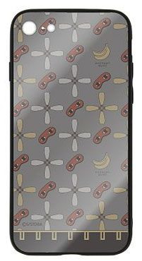 銀魂 「真選組」總柄 iPhone [7, 8, SE] (第2代) 強化玻璃 手機殼 Shinsengumi Pattern Design Tempered Glass iPhone Case /7,8,SE (2nd Gen.)【Gin Tama】