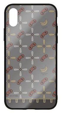 銀魂 「真選組」總柄 iPhone [X, Xs] 強化玻璃 手機殼 Shinsengumi Pattern Design Tempered Glass iPhone Case /X,Xs【Gin Tama】