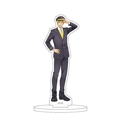 黑子的籃球 「黃瀨涼太」駅員風 亞克力企牌 Chara Acrylic Figure 10 Kise Ryota Station Staff Style Ver. (Original Illustration)【Kuroko's Basketball】