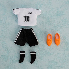 未分類 : 日版 黏土娃 服裝套組 足球制服 (白色)