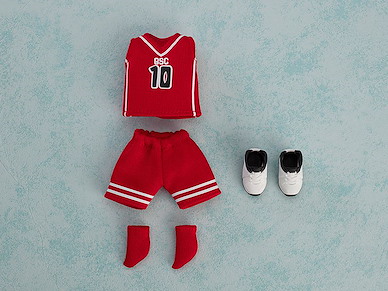 未分類 黏土娃 服裝套組 籃球制服 (紅色) Nendoroid Doll Outfit Set Basketball Uniform (Red)