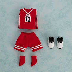 未分類 : 日版 黏土娃 服裝套組 籃球制服 (紅色)
