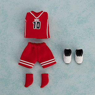 未分類 黏土娃 服裝套組 籃球制服 (紅色) Nendoroid Doll Outfit Set Basketball Uniform (Red)