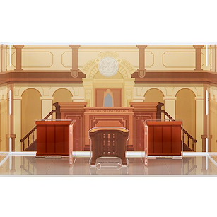 逆轉裁判 亞克力情境背景 法庭 Acrylic Diorama Background Courtroom【Ace Attorney】