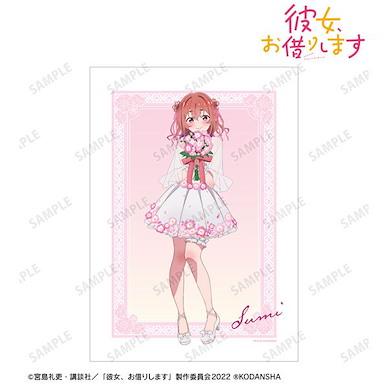 出租女友 「櫻澤墨」花衣 Ver. A3 磨砂海報 Original Illustration Sakurasawa Sumi Petals Dress Ver. A3 Matted Poster【Rent-A-Girlfriend】