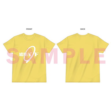 孤獨搖滾 (大碼)「團結Band」Event Special 黃色 T-Shirt Kessoku Band Event Special T-Shirt Yellow L Size【Bocchi the Rock!】