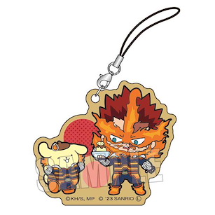 我的英雄學院 「轟炎司」Sanrio 系列 木掛飾 2 Wooden Tag Strap Sanrio Characters 2 Endeavor / Pom Pom Purin【My Hero Academia】