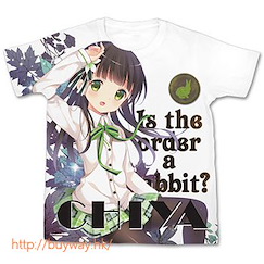 請問您今天要來點兔子嗎？ (加大)「宇治松千夜」全彩 T-Shirt Chiya Full Graphic T-Shirt - XL【Is the Order a Rabbit?】