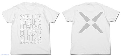 機動戰士高達系列 (中碼) After War Gundam X Satellite System 白色 T-Shirt After War Gundam X Satellite System T-Shirt White - M【Mobile Suit Gundam Series】