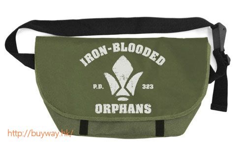 機動戰士高達系列 郵差袋 墨綠色「鐵華團」鐵血的孤兒 Iron-Blooded Orphans Tekkadan Messenger Bag MOSS【Mobile Suit Gundam Series】