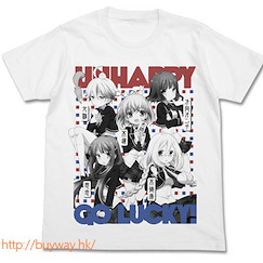 Anne Happy♪ : 日版 (細碼)「Unhappy Go Lucky!」T-Shirt 白色