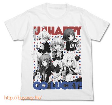 Anne Happy♪ (細碼)「Unhappy Go Lucky!」T-Shirt 白色 Anne Happy T-Shirt / WHITE - S【Unhappy Go Lucky!】