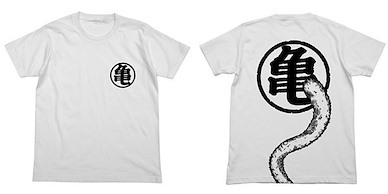 龍珠 (細碼)「悟空の尾巴」白色 T-Shirt Goku's Tail T-Shirt / WHITE - S【Dragon Ball】
