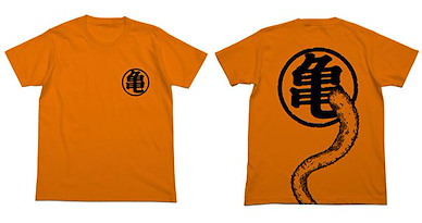 龍珠 (大碼)「悟空の尾巴」橙色 T-Shirt Goku's Tail T-Shirt / ORANGE - L【Dragon Ball】