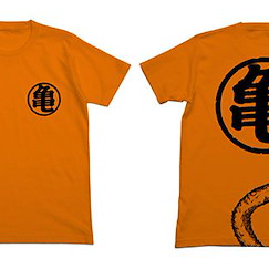 龍珠 : 日版 (細碼)「悟空の尾巴」橙色 T-Shirt