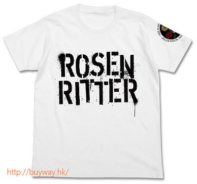銀河英雄傳說 (加大) Free Planets Alliance Rosen Ritter T-Shirt 白色 Free Planets Alliance Rosen Ritter T-Shirt / WHITE - XL【Legend of the Galactic Heroes】