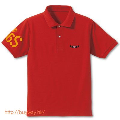 機動戰士高達系列 : 日版 (大碼)「渣古」紅色 Polo Shirt