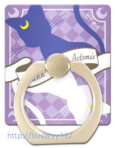美少女戰士 「露娜 + 亞提密斯」手機緊扣指環 Smartphone Ring Holder 04 Luna & Artemis CR【Sailor Moon】