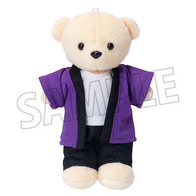 周邊配件 公仔服裝 小熊 法被 紫 Kumamate Kumamate Happi Purple Costume for Plush【Boutique Accessories】