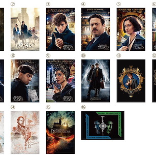 怪獸系列電影 「怪獸與牠們的產地」磁貼 (16 個入) Poster Magnet Collection (16 Pieces)【Fantastic Beasts】