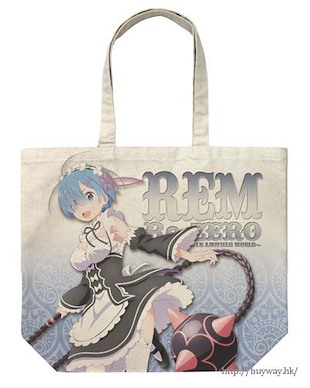Re：從零開始的異世界生活 「雷姆」全彩 米白 大容量 手提袋 "Rem and Morning Star Full Graphic Large Tote Bag / NATURAL【Re:Zero】