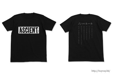 遊戲人生 (加大)「里克·多拉」黑色 T-Shirt Six Rules T-Shirt / BLACK-XL【No Game No Life】