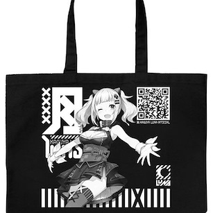 虛擬偶像 「輝夜月」黑色 大容量 手提袋 Kaguya Luna Large Tote Bag / BLACK【Virtual YouTuber】