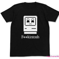 Pop Team Epic (細碼)「F**kintosh」黑色 T-Shirt F**kintosh T-Shirt / BLACK-S【Pop Team Epic】