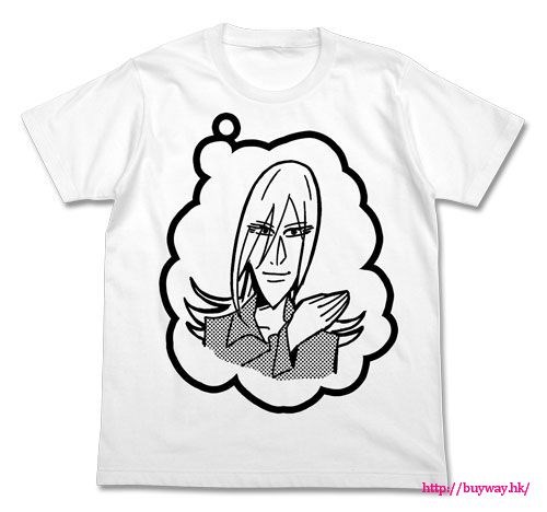 Pop Team Epic : 日版 (細碼)「HellShake矢野」白色 T-Shirt