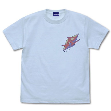 遊戲王 系列 (加大)「諸神黃昏隊」遊戲王5D's 淺藍色 T-Shirt Yu-Gi-Oh! 5D's Team Ragnarok T-Shirt / LIGHT BLUE-XL【Yu-Gi-Oh!】
