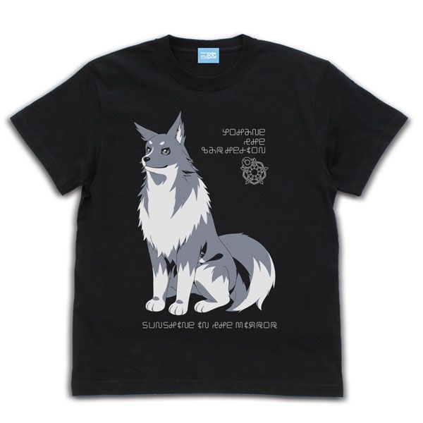 幻日夜羽 -鏡中暉光- : 日版 (大碼)「萊拉普斯」黑色 T-Shirt