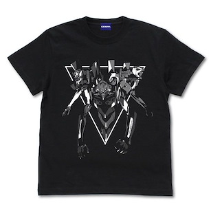新世紀福音戰士 (加大) EVANGELION 三角標誌 黑色 T-Shirt EVANGELION Triangle T-Shirt /BLACK-XL【Neon Genesis Evangelion】