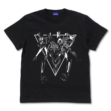 新世紀福音戰士 (中碼) EVANGELION 三角標誌 黑色 T-Shirt EVANGELION Triangle T-Shirt /BLACK-M【Neon Genesis Evangelion】
