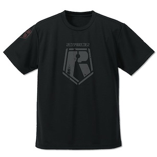 裝甲騎兵 (加大)「紅肩隊」吸汗快乾 黑色 T-Shirt Red Shoulder Dry T-Shirt /BLACK-XL【Armored Trooper Votoms】