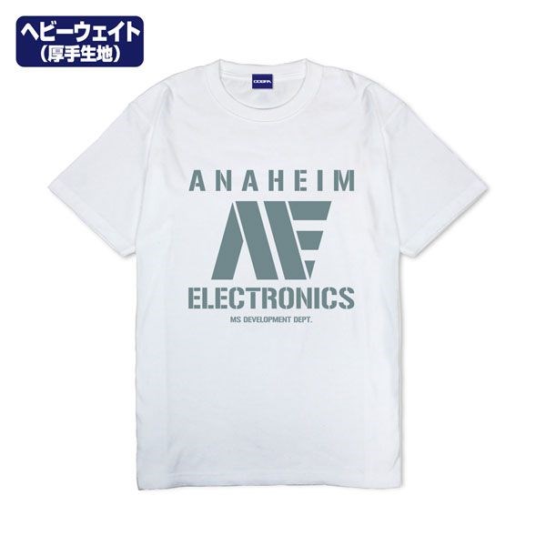 機動戰士高達系列 : 日版 (中碼)「阿納海姆電子」白色 厚綿 T-Shirt