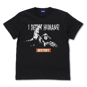 勇者赫魯庫 (加大)「赫魯庫」人間が憎い！黑色 T-Shirt I Detest Humans! T-Shirt /BLACK-XL【Helck】