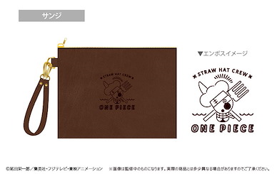 海賊王 「山治」Vol.2 皮革 小物袋 Leather Pouch Vol. 2 Sanji【One Piece】