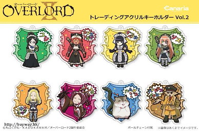 Overlord 亞克力匙扣 Vol.2 (8 個入) Acrylic Key Chain Vol. 2 (8 Pieces)【Overlord】