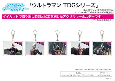 超人系列 「超人迪加」超人 TDG 系列 亞克力匙扣 (5 個入) Acrylic Key Chain TDG Series 02 Ultraman Tiga Ver. (5 Pieces)【Ultraman Series】