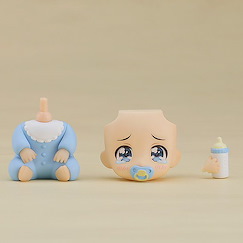 黏土人配件 黏土人配件系列 換裝用嬰兒套組 藍色 Dress Up Baby Blue【Nendoroid More】
