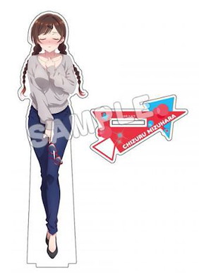 出租女友 「水原千鶴」閉上眼睛 亞克力企牌 (M) New Illustration Acrylic Figure M (Standing on Tiptoes) Chizuru Mizuhara【Rent-A-Girlfriend】
