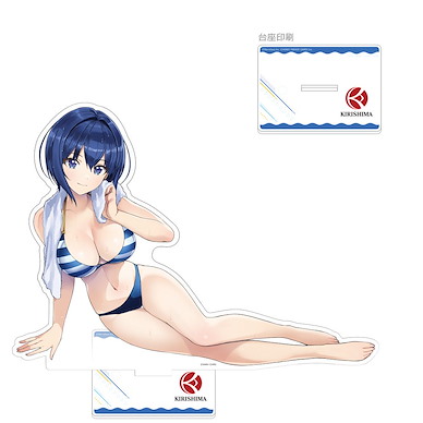 洶湧海豚 「都條滿」水著 特大 亞克力企牌 Extra Large Acrylic Stand Tojo Michiru (Swimwear)【Dolphin Wave】