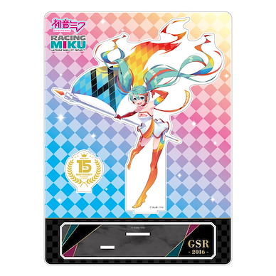 VOCALOID系列 「初音未來」GT Project 15周年記念 亞克力企牌 2016 Ver. Hatsune Miku GT Project 15th Anniversary Acrylic Stand 2016 Ver.【VOCALOID Series】