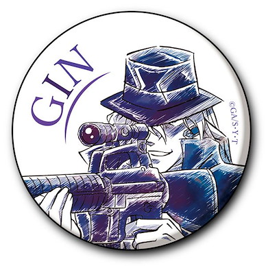 名偵探柯南 「琴酒」Pencil Art 徽章 Pencil Art Can Badge Collection Gin【Detective Conan】