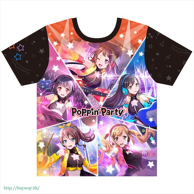 BanG Dream! (中碼)「Poppin'Party」全彩 T-Shirt Full Graphic T-Shirt (M Size)【BanG Dream!】