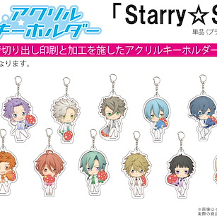 Starry☆Sky 六角形 亞克力匙扣 02 White Day (13 個入) Acrylic Key Chain 02 White Day (13 Pieces)【Starry☆Sky】